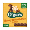 Organix Chunky Banana & Date Fruit Bars