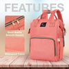 R For Rabbit Caramello Diaper Bag- Pink