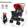 R For Rabbit Lollipop Lite Stroller - Black Multi