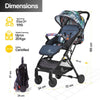 R For Rabbit Pocket Stroller Lite - Grey