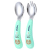 Hopop Stainless Steel Spoon & Fork Set With Travel Case