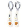 Hopop Stainless Steel Spoon & Fork Set With Travel Case