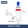 Hopop Soft Squeezy Silicone Spoon Food Feeder