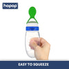 Hopop Soft Squeezy Silicone Spoon Food Feeder