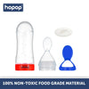 Hopop Soft Squeezy Silicone Spoon Food Feeder