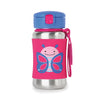 Skip Hop Zoo Stainless Steel Little Kid Straw Bottle Butterfly