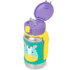 Skip Hop Zoo Stainless Steel Little Kid Straw Bottle Unicorn